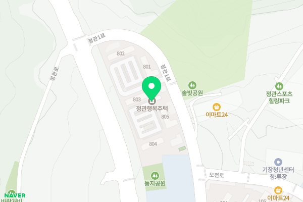 단지 주변 지도