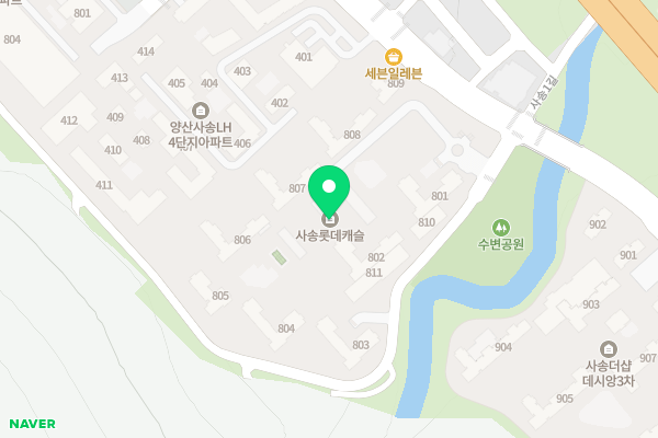 단지 주변 지도